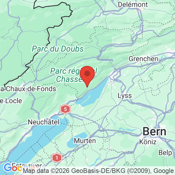 Prévisualisation de la carte