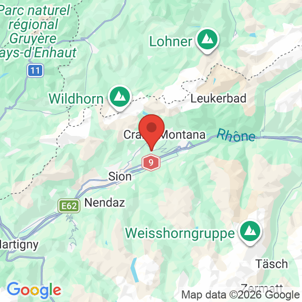 Prévisualisation de la carte