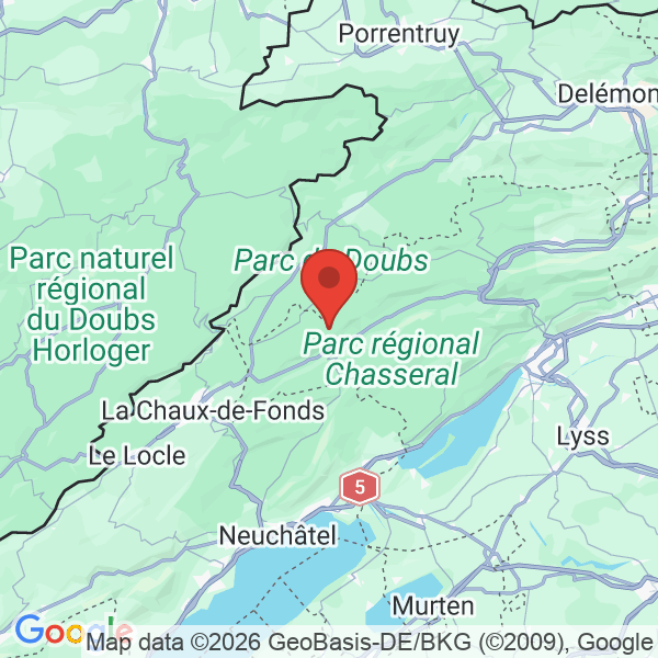 Prévisualisation de la carte