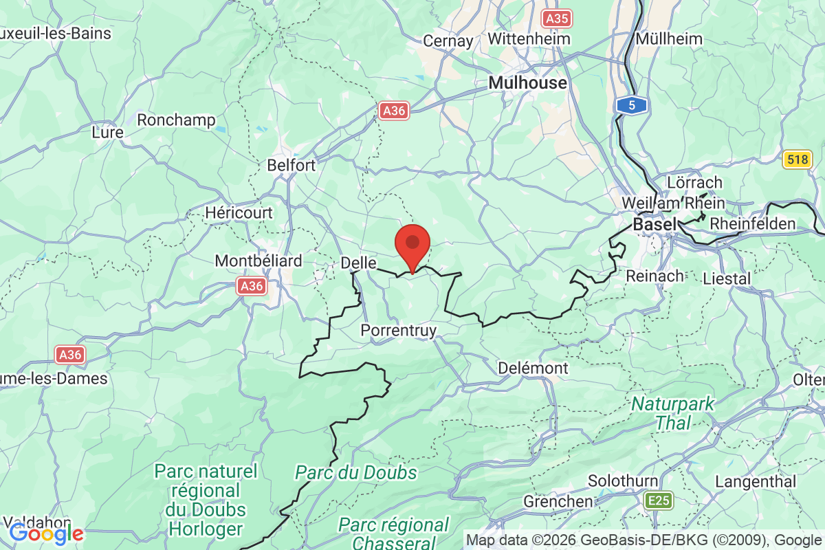 Prévisualisation de la carte