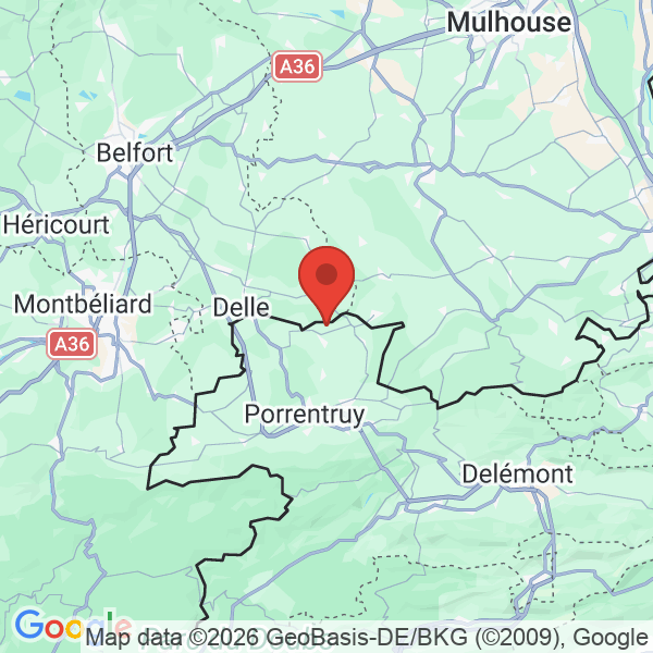Prévisualisation de la carte