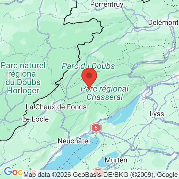 Prévisualisation de la carte