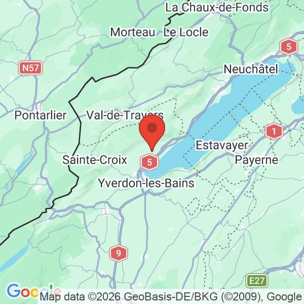 Prévisualisation de la carte