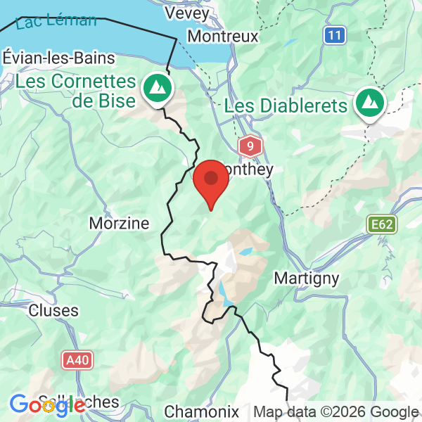 Prévisualisation de la carte