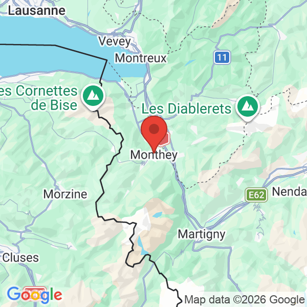 Prévisualisation de la carte