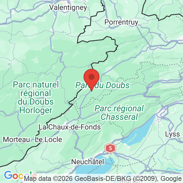 Prévisualisation de la carte