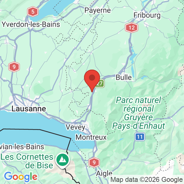 Prévisualisation de la carte