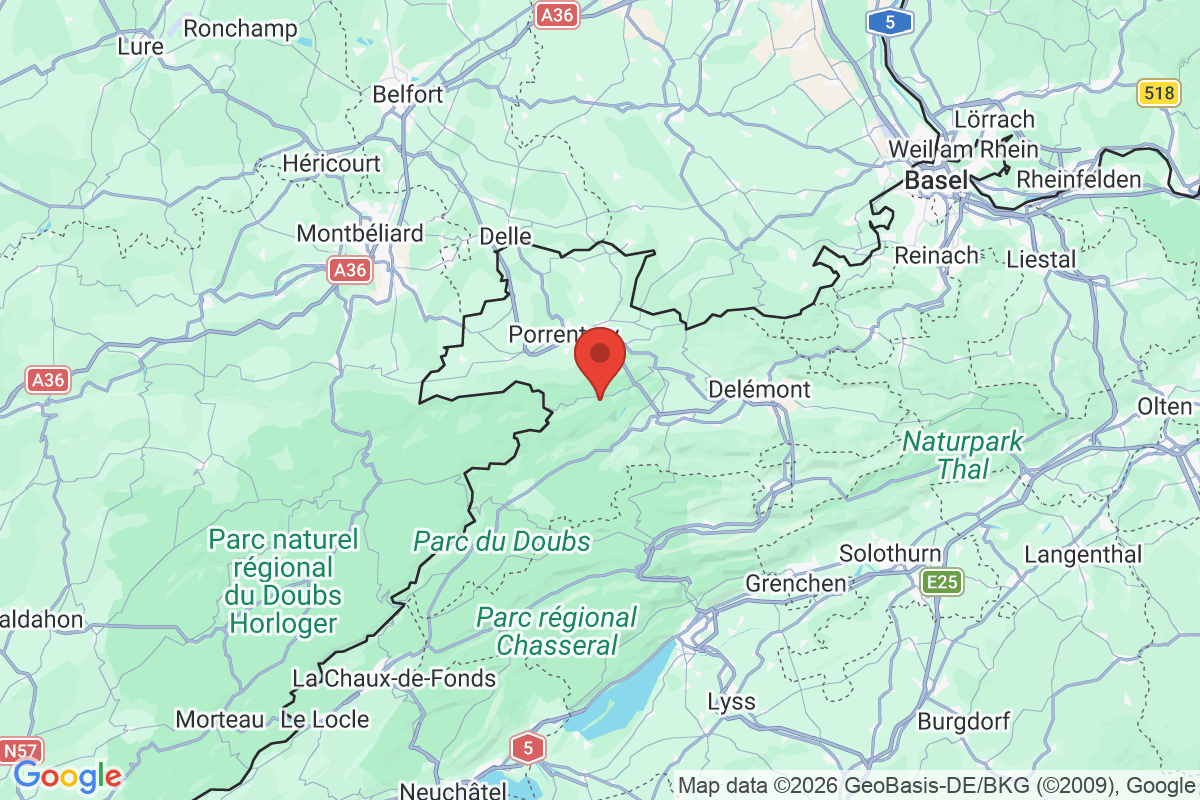 Prévisualisation de la carte