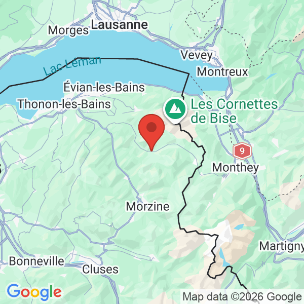 Prévisualisation de la carte