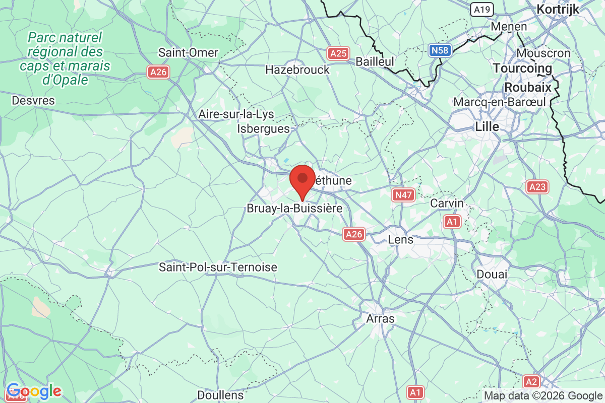 Prévisualisation de la carte