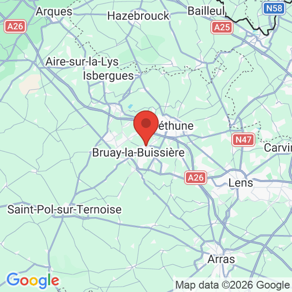 Prévisualisation de la carte