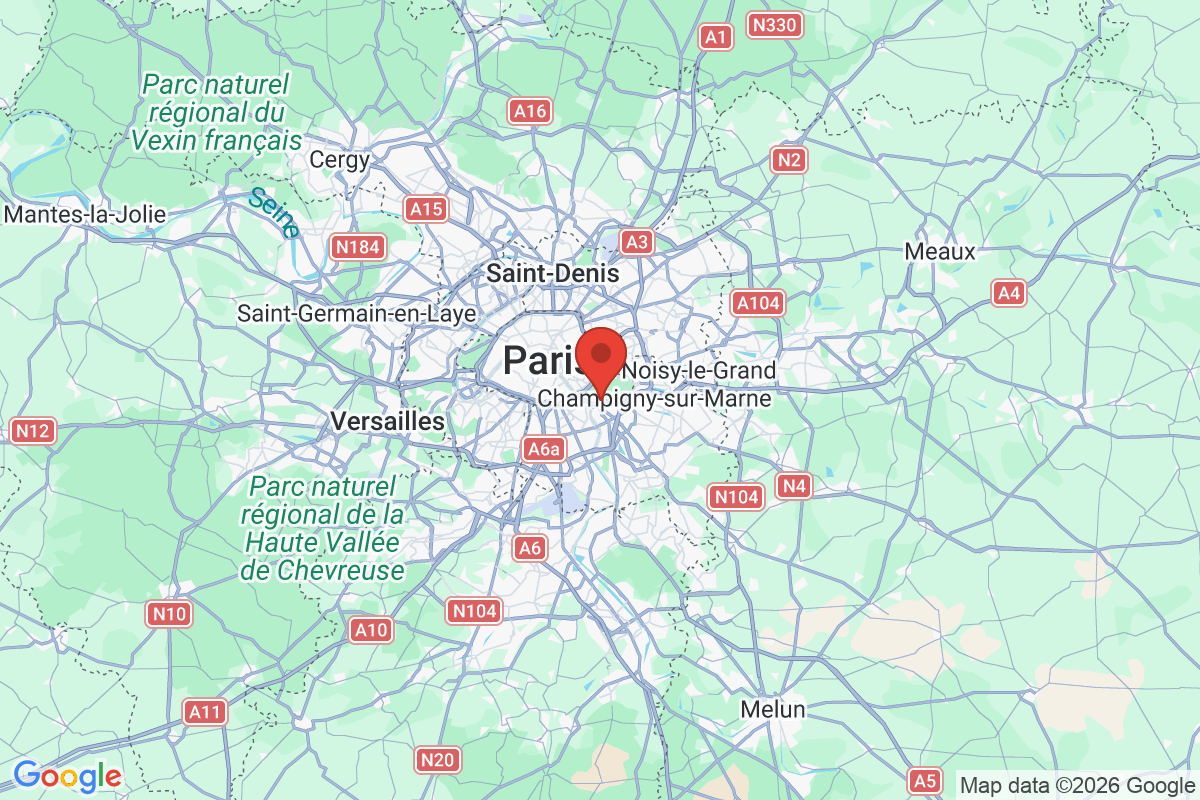 Prévisualisation de la carte
