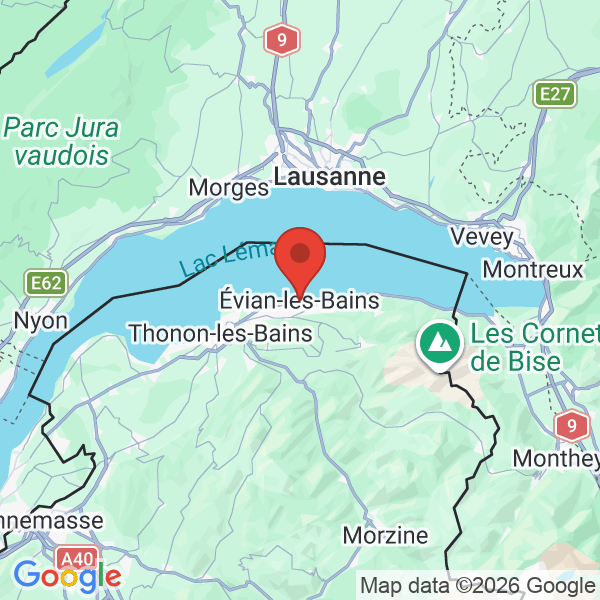 Prévisualisation de la carte