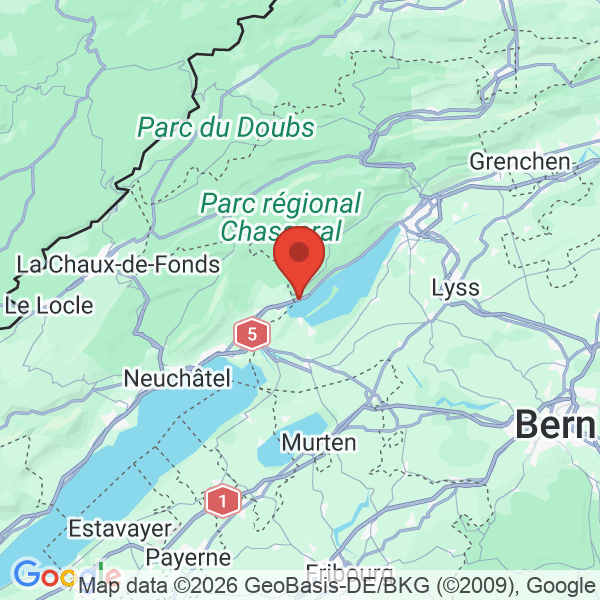 Prévisualisation de la carte