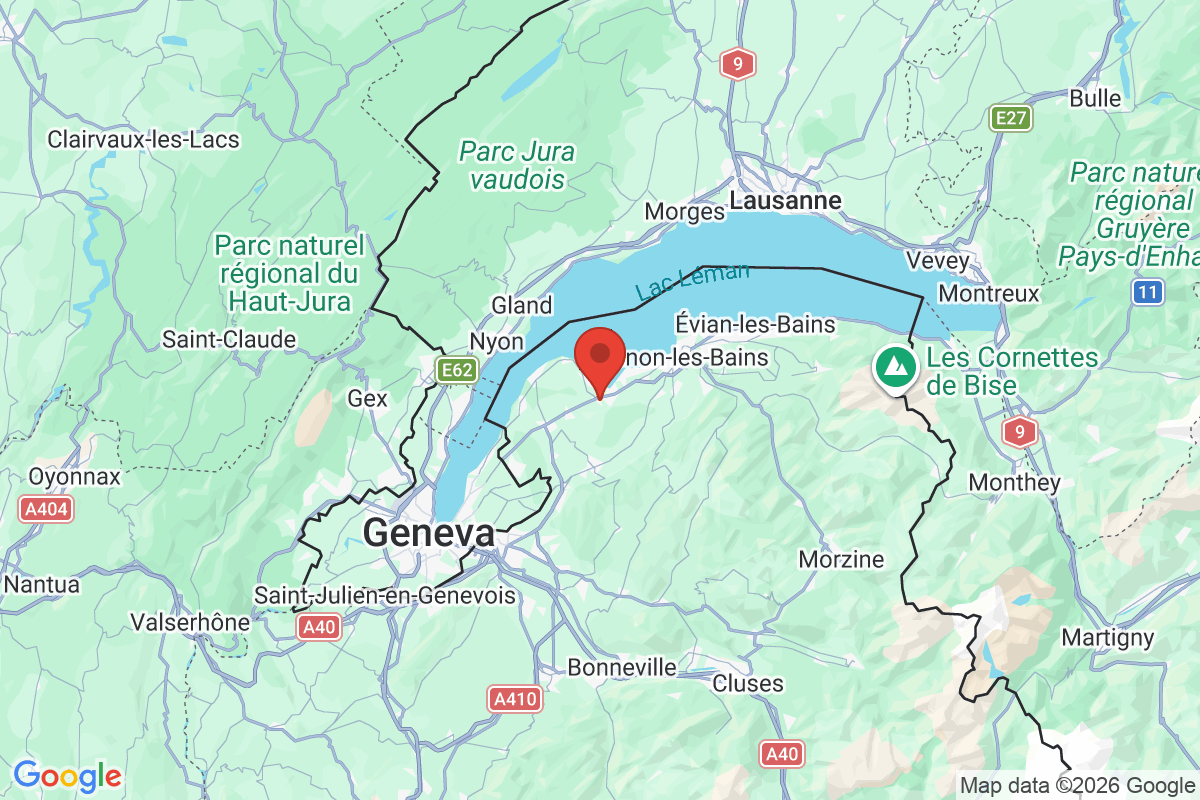 Prévisualisation de la carte