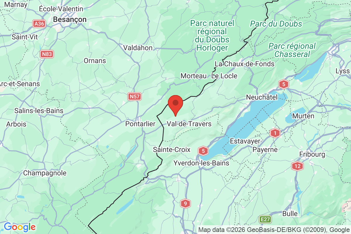 Prévisualisation de la carte