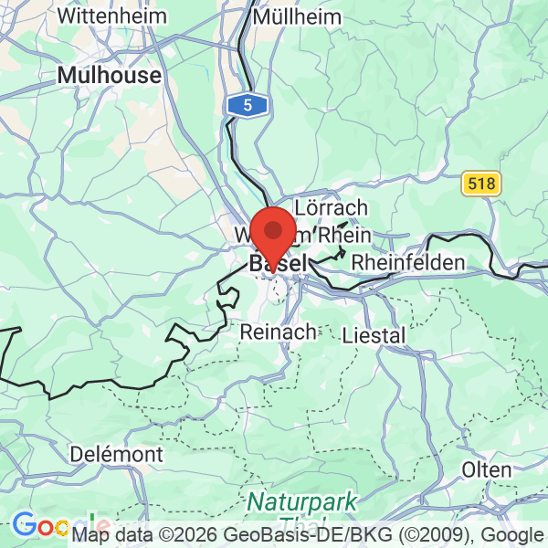 Prévisualisation de la carte