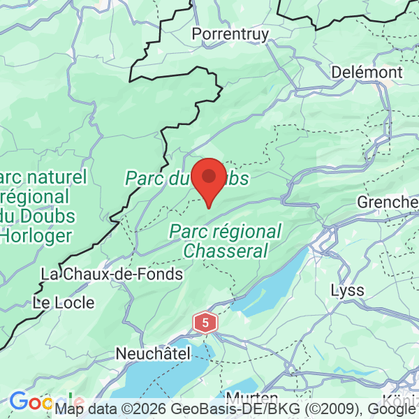 Prévisualisation de la carte