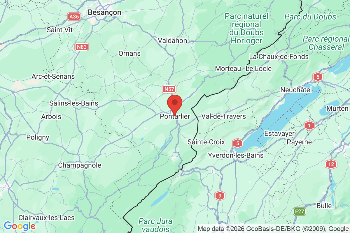 Carte des activités