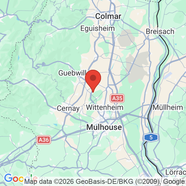 Prévisualisation de la carte
