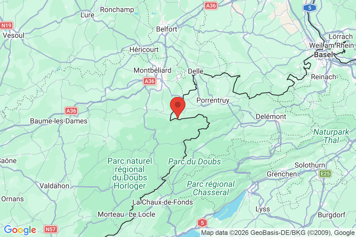 Prévisualisation de la carte
