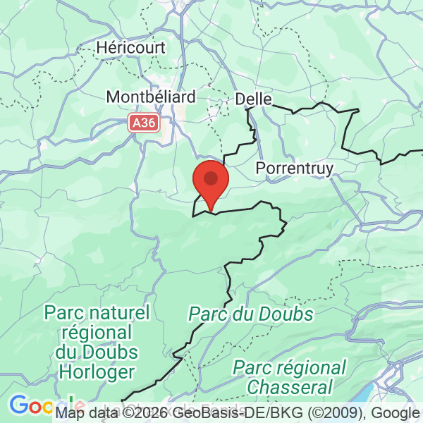Prévisualisation de la carte