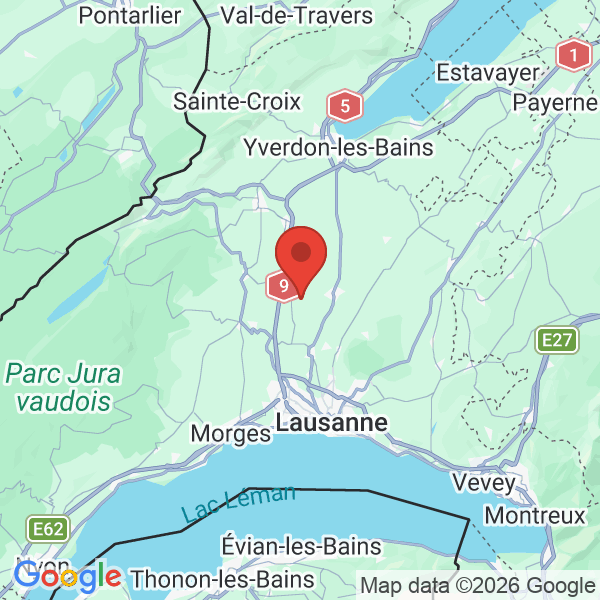 Prévisualisation de la carte