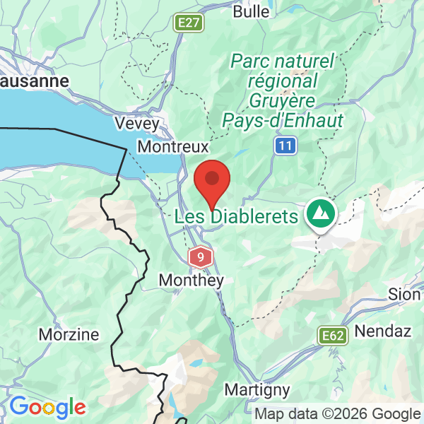 Prévisualisation de la carte