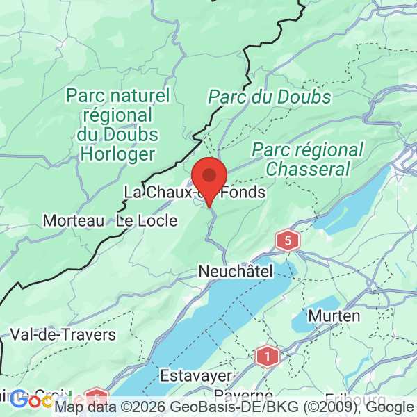 Prévisualisation de la carte