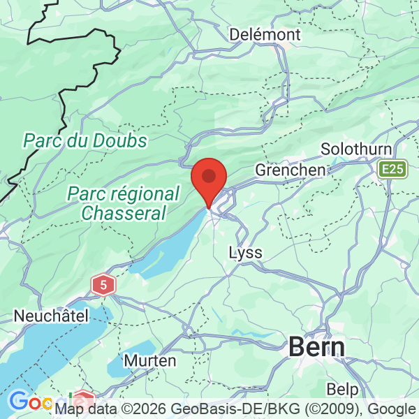 Prévisualisation de la carte
