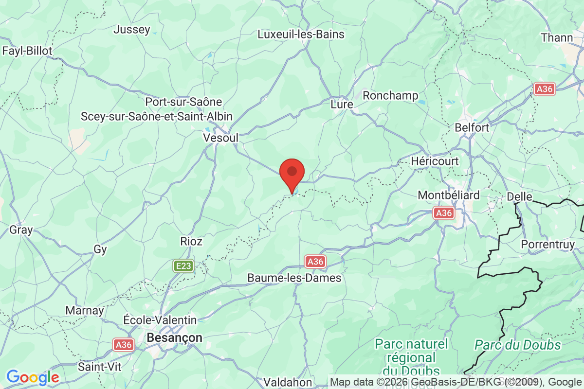 Prévisualisation de la carte