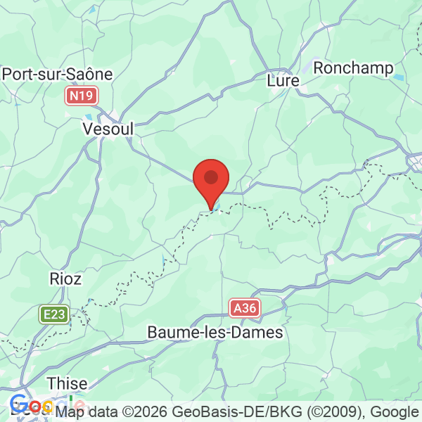 Prévisualisation de la carte