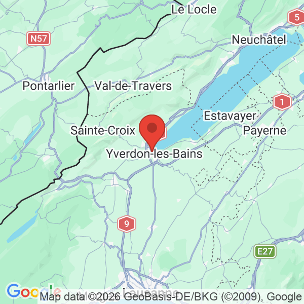 Prévisualisation de la carte