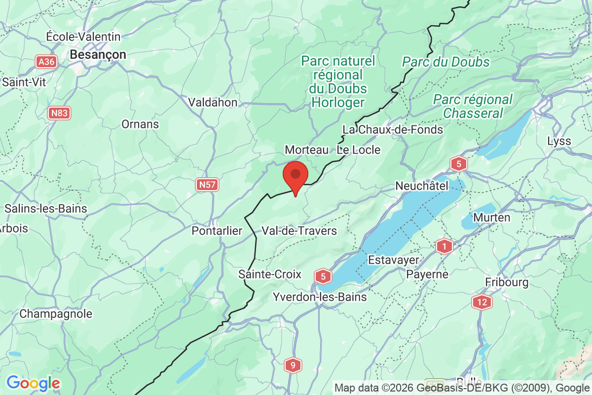Prévisualisation de la carte