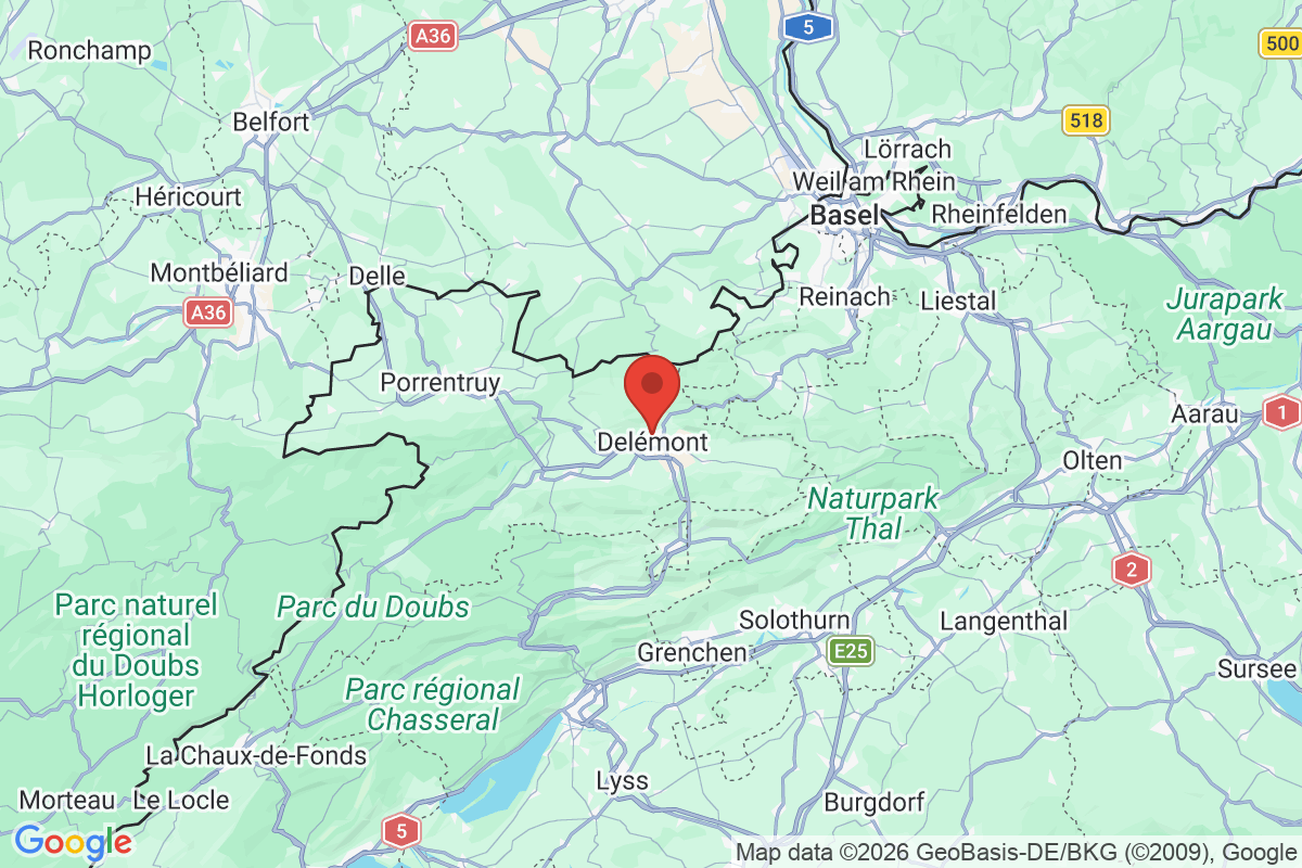 Prévisualisation de la carte
