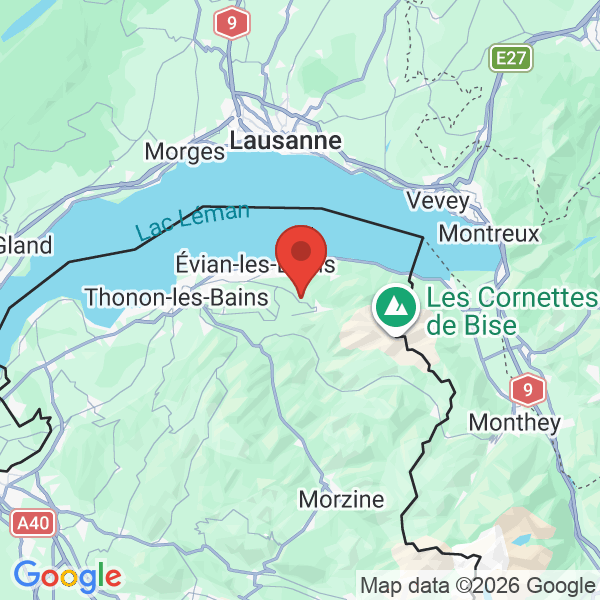 Prévisualisation de la carte