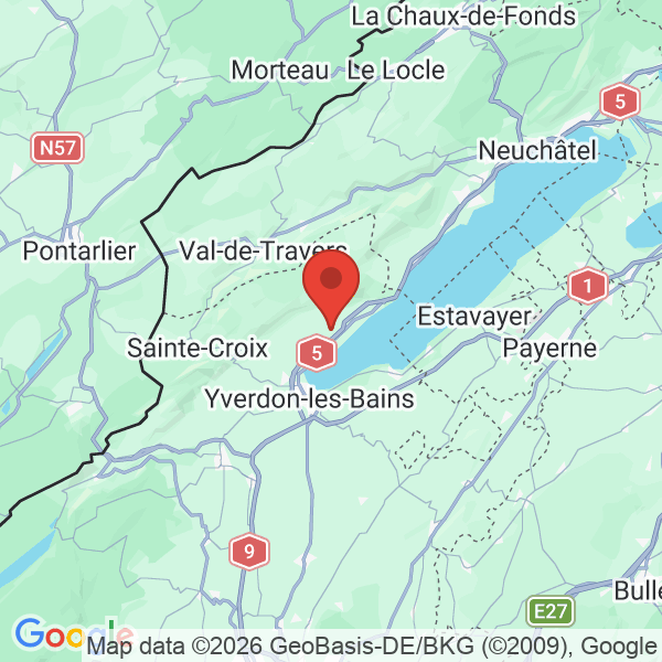 Prévisualisation de la carte