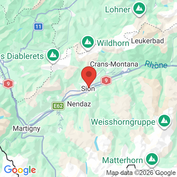 Prévisualisation de la carte