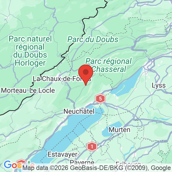 Prévisualisation de la carte