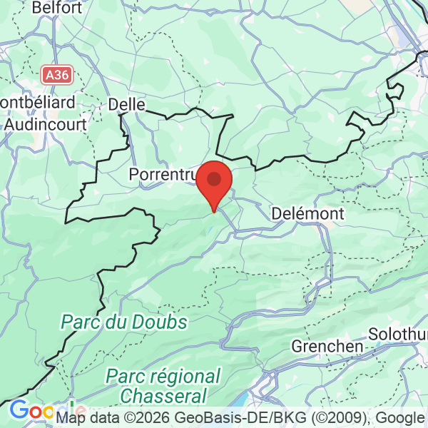 Prévisualisation de la carte