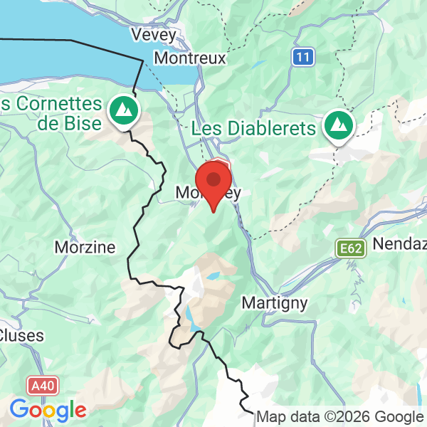 Prévisualisation de la carte