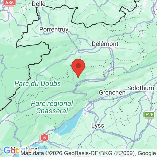 Prévisualisation de la carte