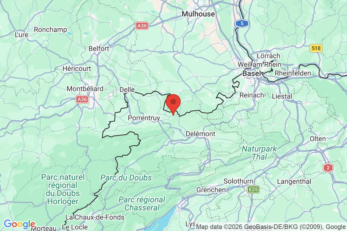Prévisualisation de la carte