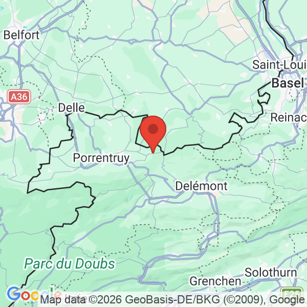 Prévisualisation de la carte