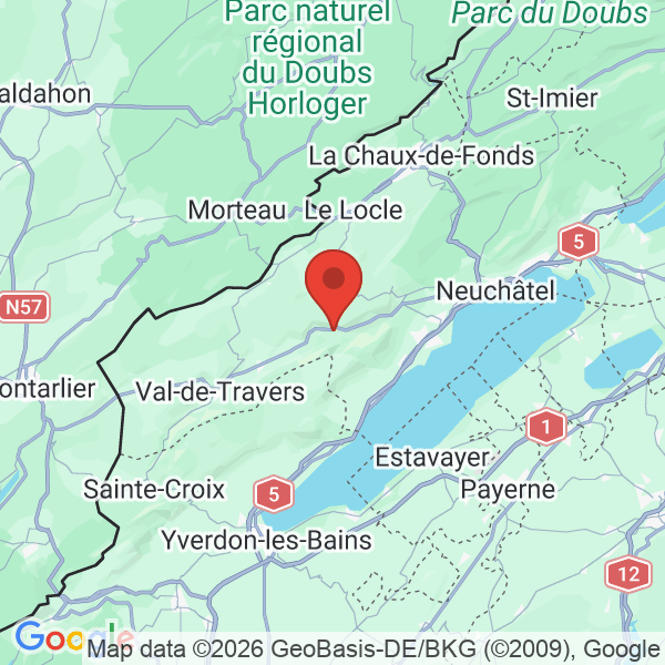 Prévisualisation de la carte
