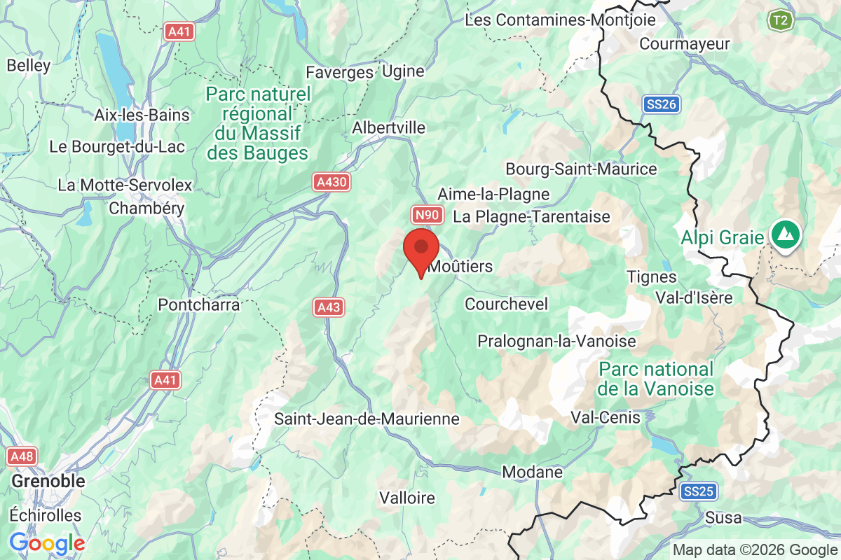 Prévisualisation de la carte