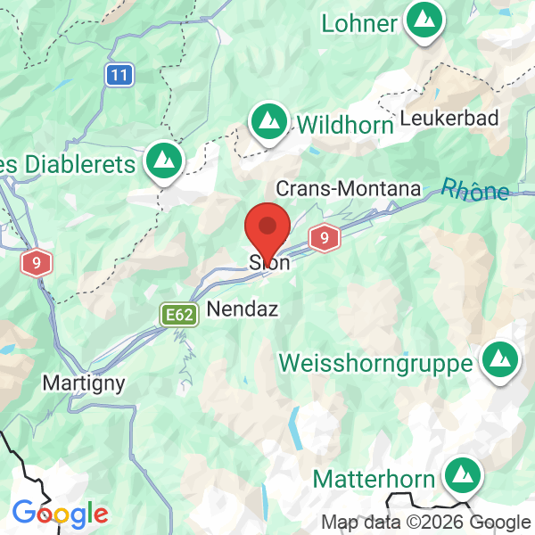 Prévisualisation de la carte