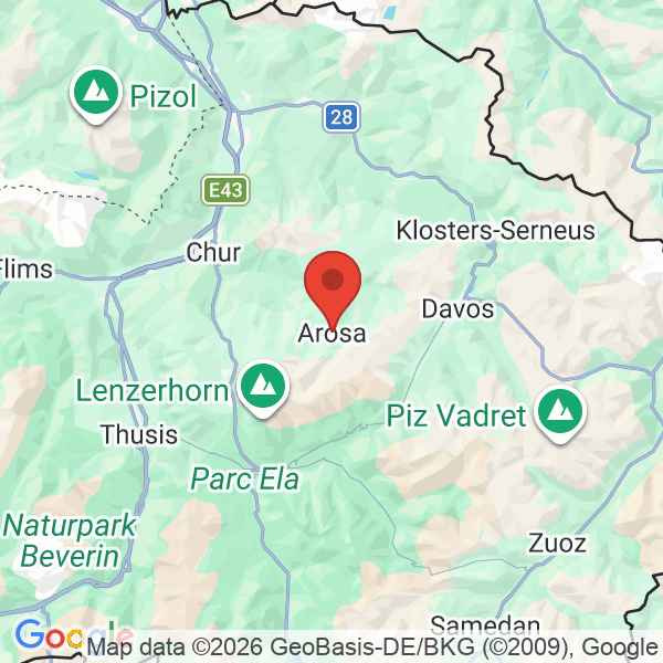 Prévisualisation de la carte