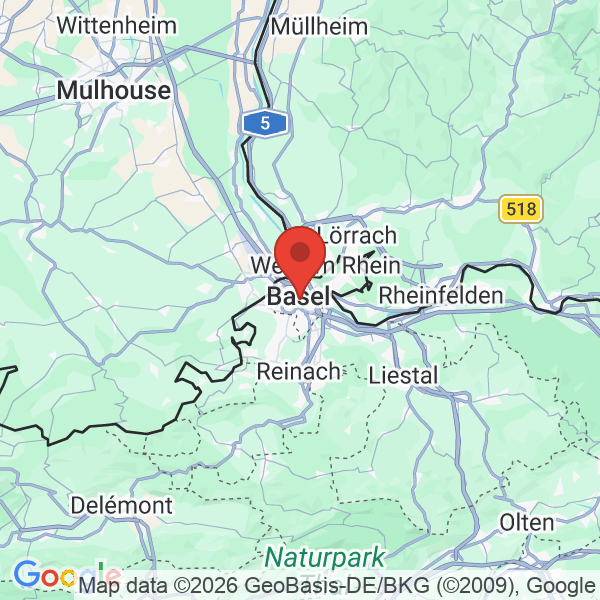Prévisualisation de la carte