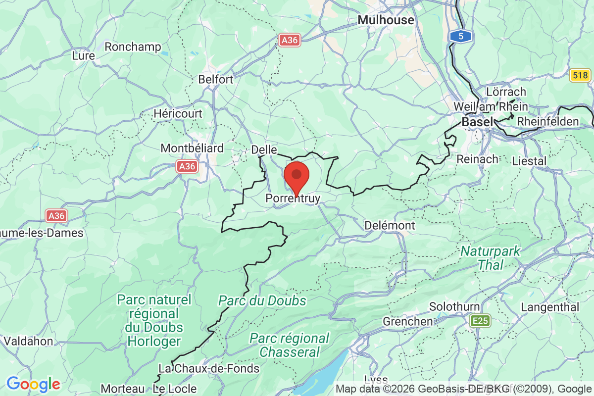 Prévisualisation de la carte